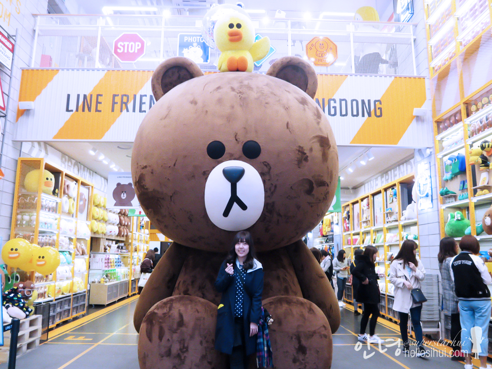 Line Friends Flagship Store, Myeongdong