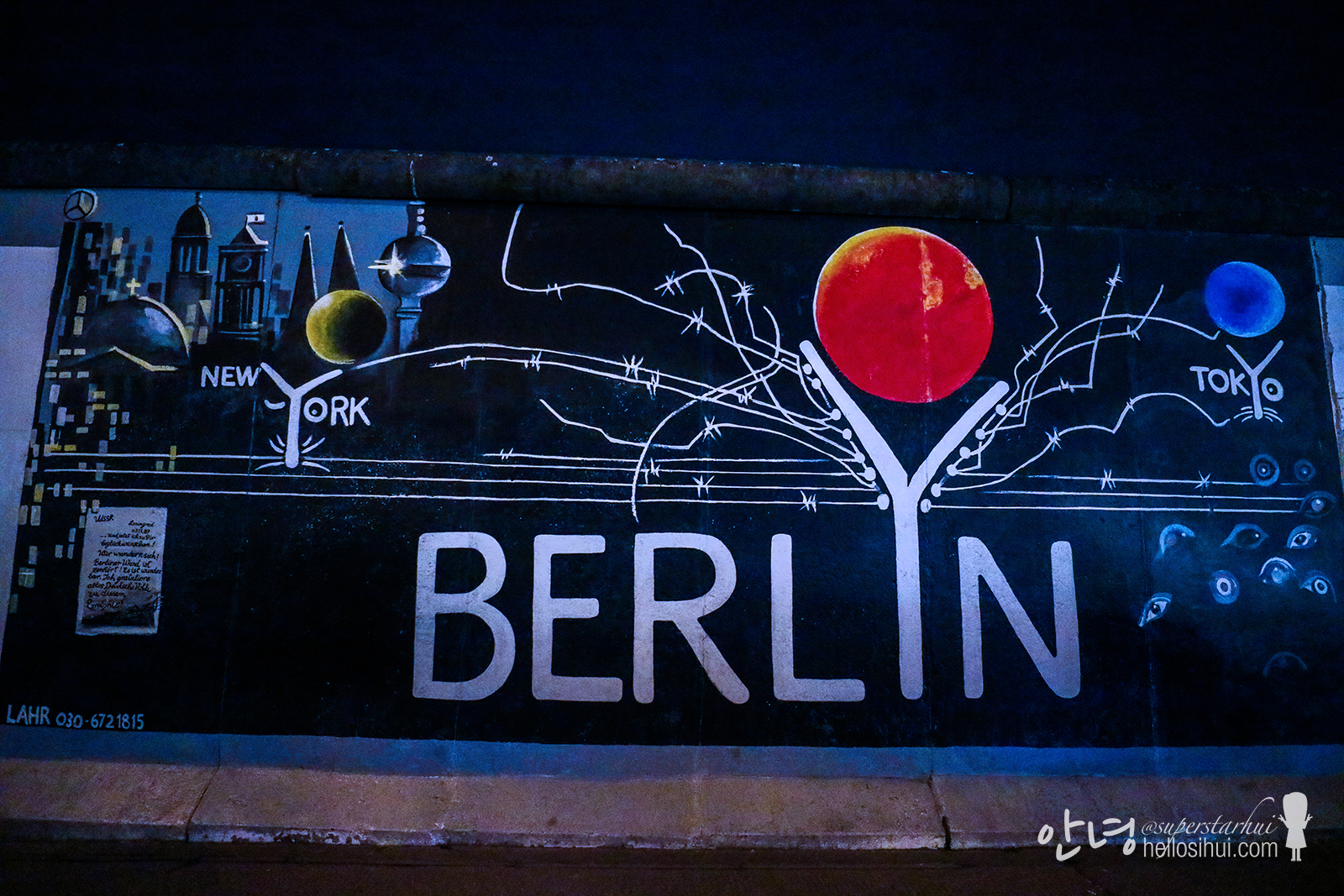 Europe 2018/2019 Day 2: Berlin – Berlin Wall Graffiti Art + Weihnachtszauber Christmas Market
