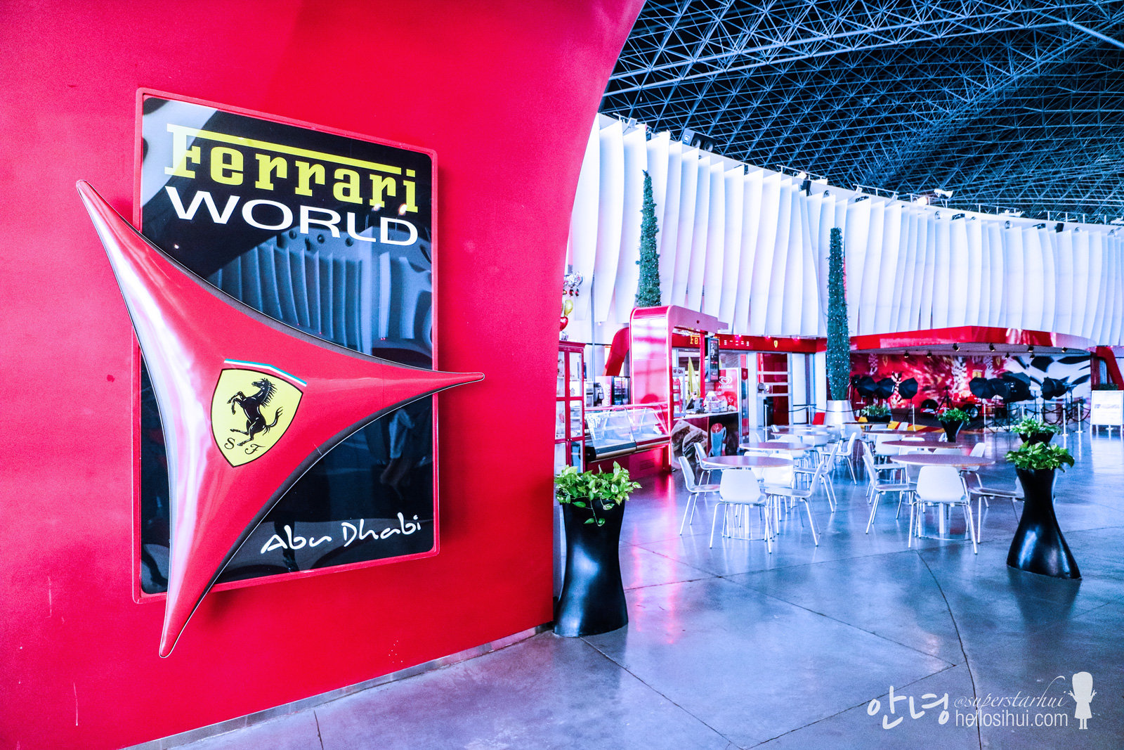 HELLO DUBAI AGAIN – DAY 5: Abu Dhabi 1: Ferrari World