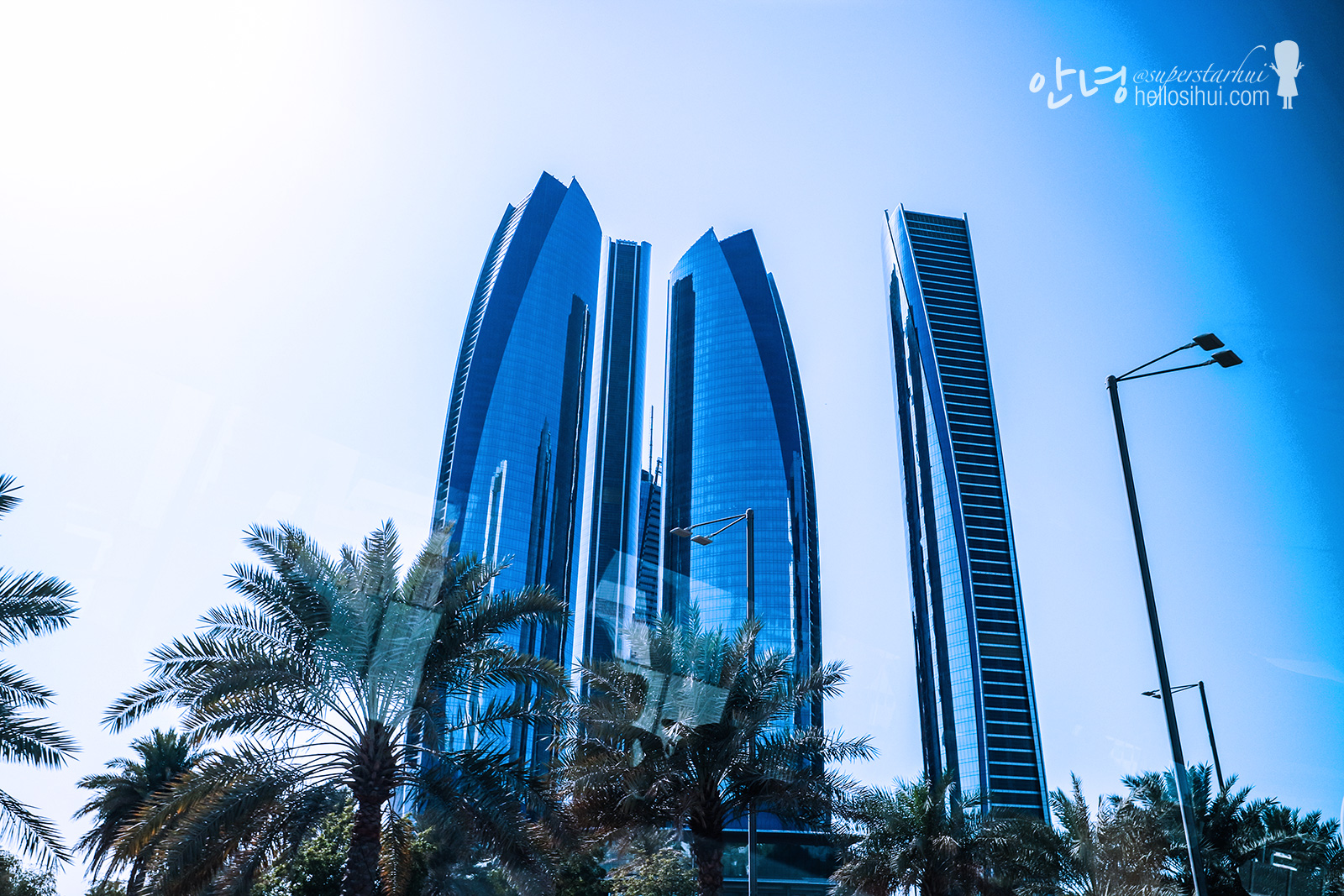HELLO DUBAI AGAIN – DAY 5: Abu Dhabi 3: Etihad Towers and around the
